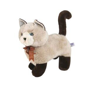 Playful Pals Siamese Cat Plush Stuffed Animal Mervyns Exclusive 11" Blue Eyes